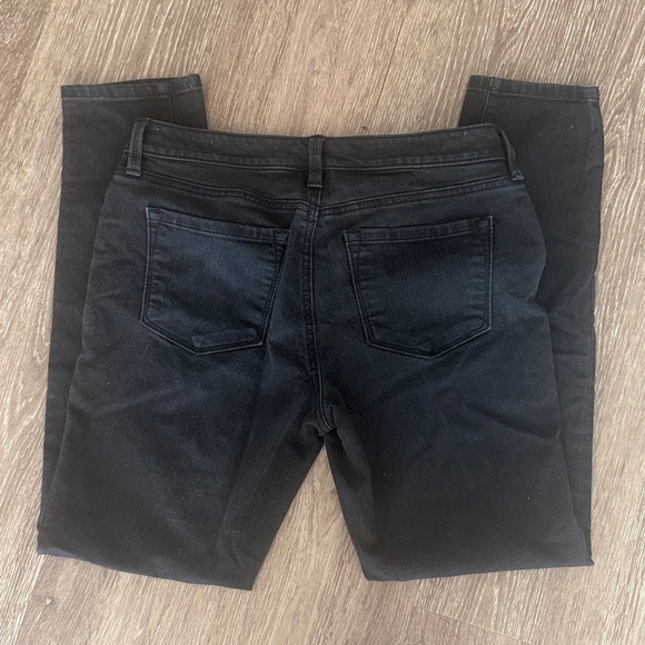 LOFT Black Modern Skinny Jeans stretch size 8 - Picture 5 of 9